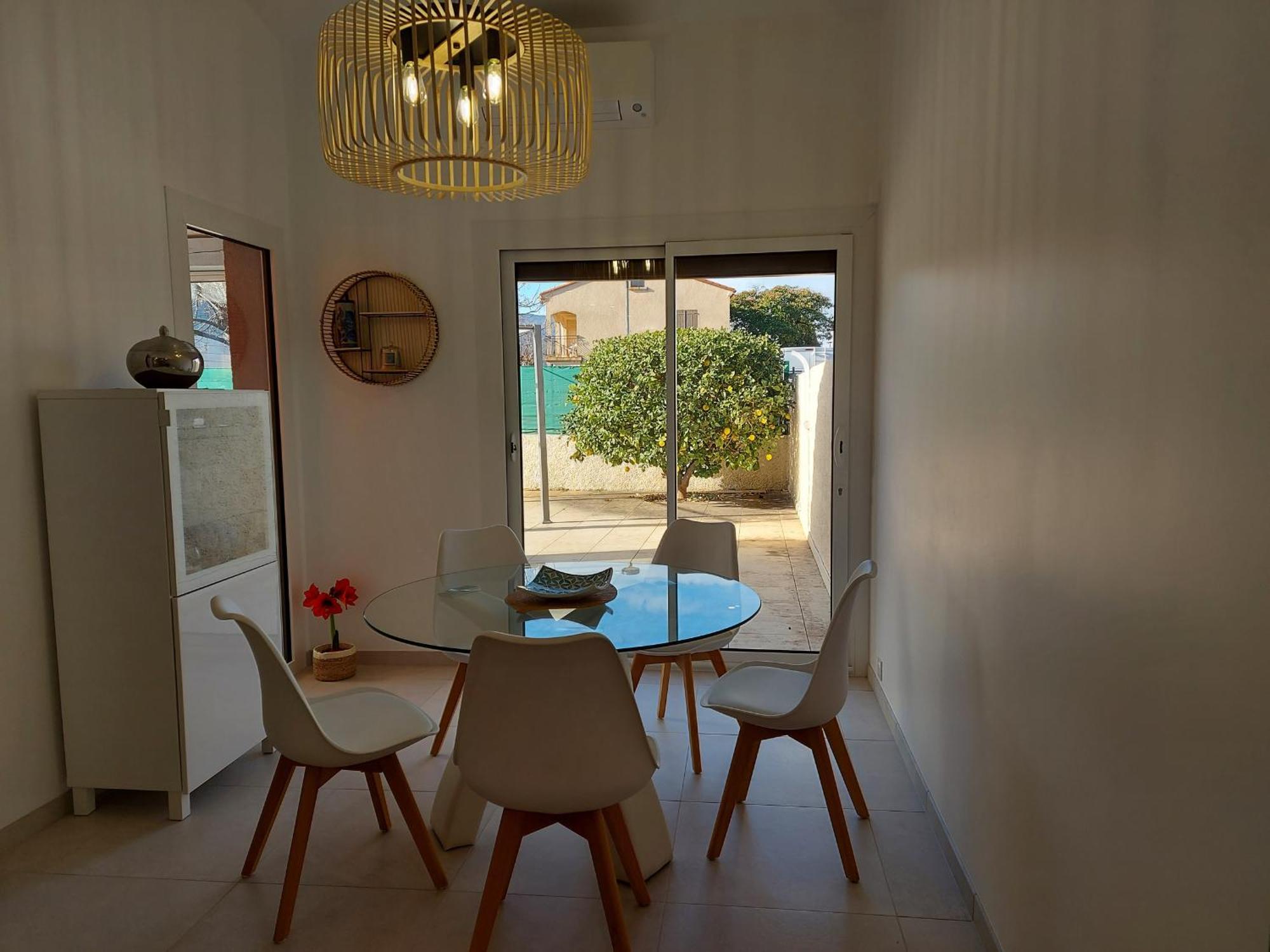 Pavillon 6 Pers A Argeles-Sur-Mer: Piscine, Clim, Parking, Wifi, Proche Plage - Fr-1-776-5 エクステリア 写真